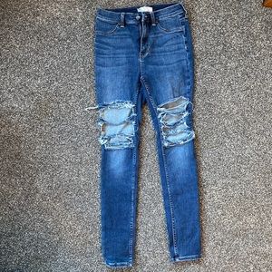 Free People Skinny Destroyed